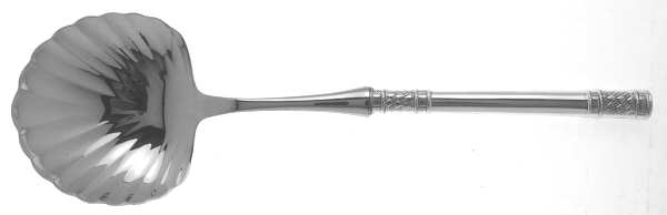 Aegean Weave (Sterling, 1970) Casserole Spoon with Stainless Shell Bowl