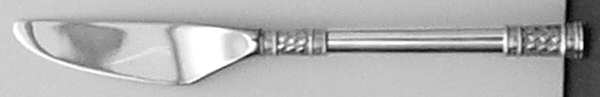 Aegean Weave (Sterling, 1970) Modern Hollow Butter Spreader (Stainless)