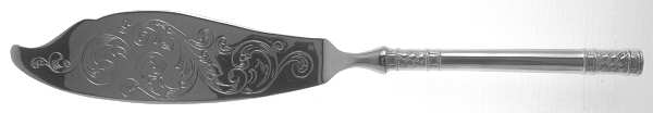 Aegean Weave (Sterling, 1970) Engraved Fish Serving Knife-Stainless Blade