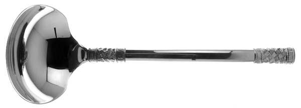 Aegean Weave (Sterling, 1970) Solid Gravy Ladle