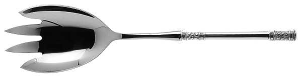 Aegean Weave (Sterling, 1970) Salad Serving Fork with Stainless Prongs
