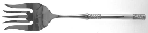 Aegean Weave (Sterling, 1970) Stainless-Tine Utility Serving Fork