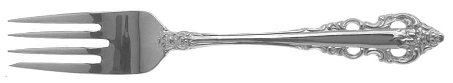 Antique Baroque (Stainless) Individual Salad Fork by Wallace Silver