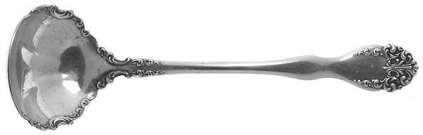 Anjou (Silverplate, 1899) Solid Piece Cream Ladle