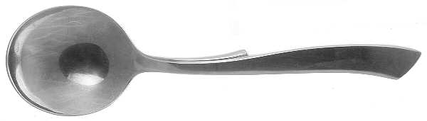 Ballet (Stainless) Round Bowl Soup Spoon (Cream Soup)
