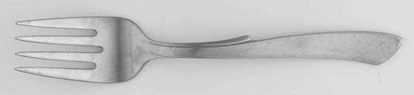 Ballet (Stainless) Medium Solid Cold Meat Serving Fork