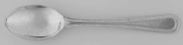 Bead (Silverplate) Demitasse Spoon