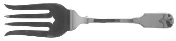 Cardinale (Sterling, 1995) Large Solid Cold Meat Serving Fork