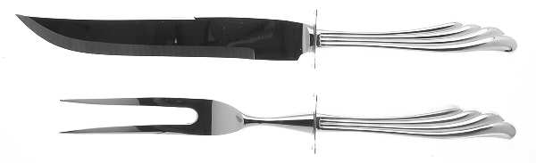 Caribbean (Sterling, 1984) Small Stainless Blade 2-Piece Steak Carving Set