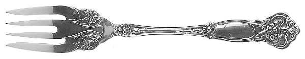 Carnation (Sterling, 1909) Individual Salad Fork