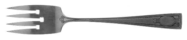 Carthage (Sterling, 1917) Individual Solid Fish Fork