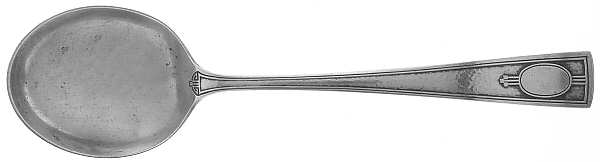 Carthage (Sterling, 1917) Round Bowl Soup Spoon (Gumbo)