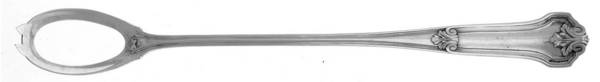 Corinthian (Sterling, 1911) Pierced Bowl Long Handle Olive Spoon