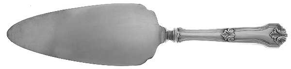 Corinthian (Sterling, 1911) Pie Server with Silverplate Blade