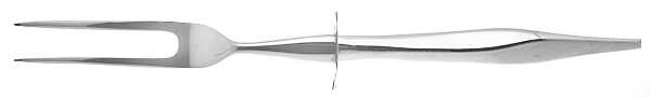 Evening Mist (Sterling, 1963) Small Steak Carving Fork with Stainless Prongs