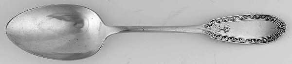 Figured Shell (Sterling, 1890) Dessert/Oval Soup Spoon
