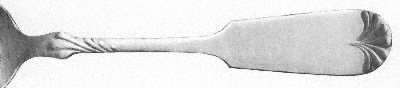 Figured Tipped (Sterling, 1890) by Wallace Silver