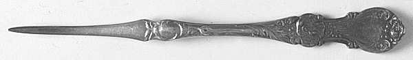 Floral (Silverplate, 1902) Solid Nut Pick
