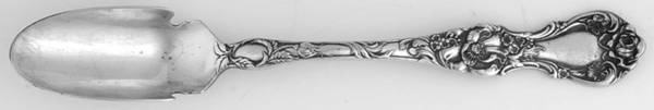 Floral (Silverplate, 1902) Solid Cheese Scoop