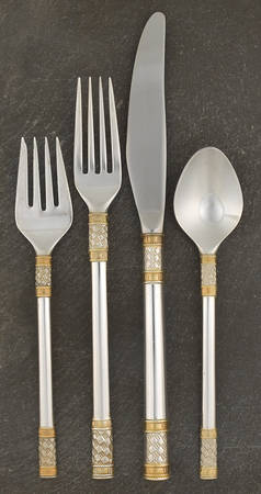 Golden Aegean Weave (Sterling, 1971) 32 Piece Set