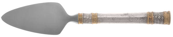 Golden Aegean Weave (Sterling, 1971) Cheese Server with Stainless Blade HC