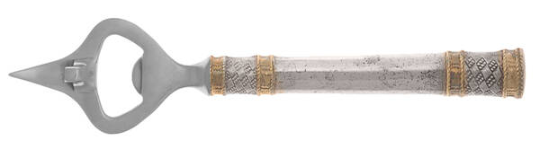 Golden Aegean Weave (Sterling, 1971) Bottle/Can Opener with Stainless Bowl HC