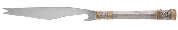 Golden Aegean Weave (Sterling, 1971) Bar Knife Serving with Stainless Blade HC