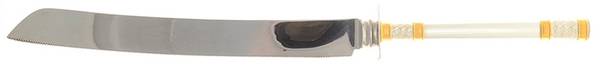 Golden Aegean Weave (Sterling, 1971) Cake Slicer with Stainless Blade