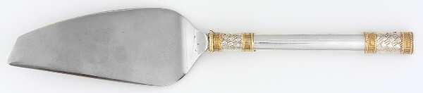 Golden Aegean Weave (Sterling, 1971) Knife-Cheese/Stainless Blade