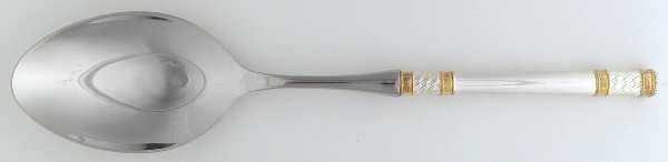 Golden Aegean Weave (Sterling, 1971) Dressing Spoon with Stainless Bowl