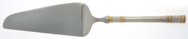 Golden Aegean Weave (Sterling, 1971) Pie & Cake Server with Stainless Blade