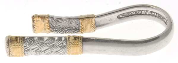 Golden Aegean Weave (Sterling, 1971) Napkin Clip