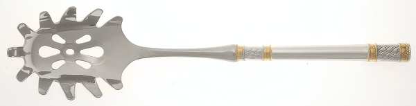 Golden Aegean Weave (Sterling, 1971) Pasta Server with Stainless Bowl