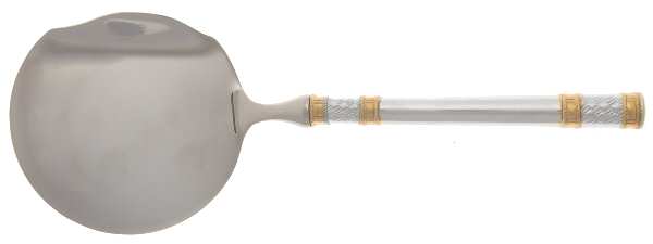 Golden Aegean Weave (Sterling, 1971) Cranberry Server with Stainless Bowl