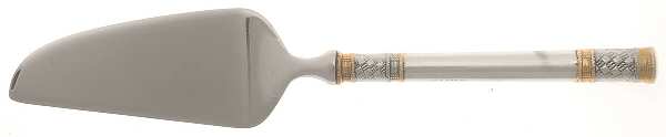 Golden Aegean Weave (Sterling, 1971) Cheese Knife with Stainless Blade