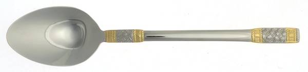 Golden Corsica (Stainless, Gold Accent) Teaspoon