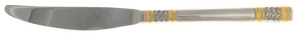 Golden Corsica (Stainless, Gold Accent) Hollow Modern Knife