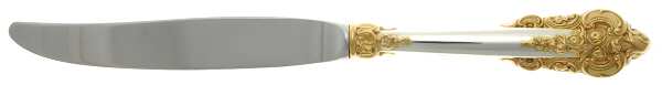 Golden Grande Baroque (Sterling, Gold Accent) European Modern Hollow Knife