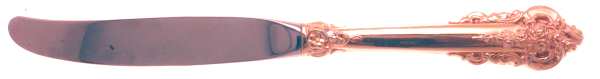 Golden Grande Barogue (Sterling, Gold Vermeil) Modern Hollow Knife