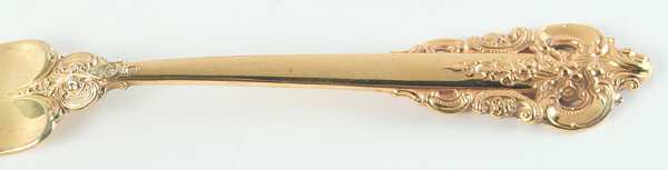 Golden Grande Barogue (Sterling, Gold Vermeil) by Wallace Silver