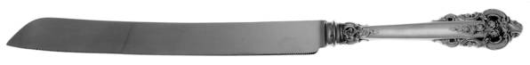 Grande Baroque (Sterling, 1941) Cake Knife with Stainless Blade
