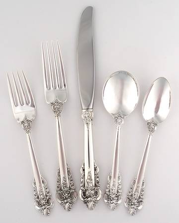 Grande Baroque (Sterling, 1941) 5 Piece Place Size Setting
