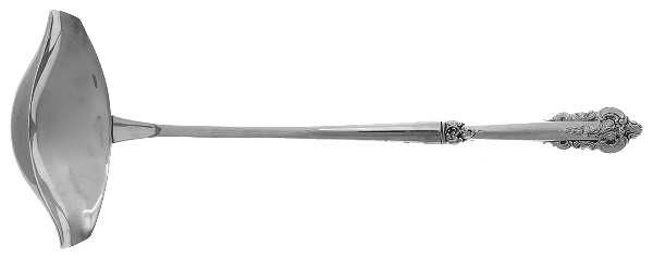 Grande Baroque (Sterling, 1941) Punch Ladle with Stainless Bowl