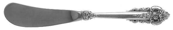 Grande Baroque (Sterling, 1941) Butter Spreader Hollow Hdl-Paddle/Stainless Blade
