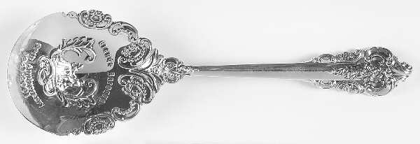 Grande Baroque (Sterling, 1941) Solid Anniversary Casserole Spoon