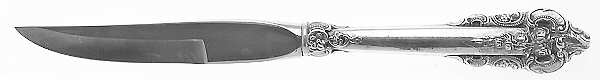 Grande Baroque (Sterling, 1941) Individual Steak Knife w/Bevel Blade