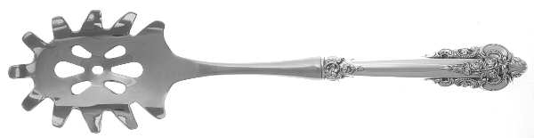 Grande Baroque (Sterling, 1941) Pasta Server with Stainless Bowl