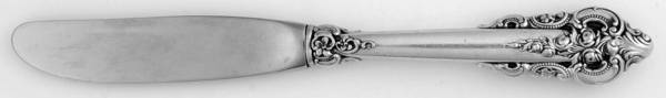Grande Baroque (Sterling, 1941) Modern Hollow Butter Spreader (Stainless)
