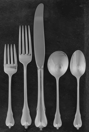Grand Colonial (Sterling, 1942, No Monos) 5 Piece Dinner Size Setting