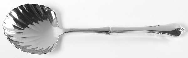 Grand Colonial (Sterling, 1942, No Monos) Casserole Spoon with Stainless Shell Bowl